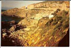 ORAN CORNICHE ROCHER DE LA VIEILLE ET SES VIVIERS 1962